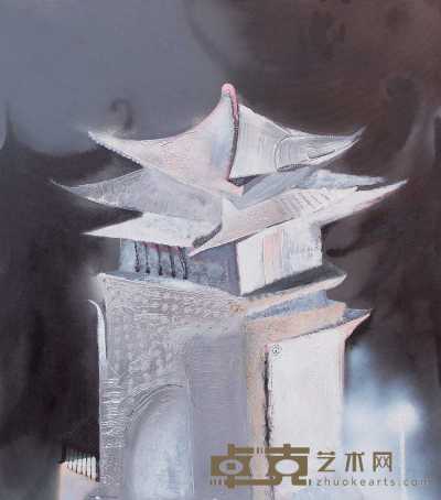 黄宇兴 2002年 幻城 90×80cm